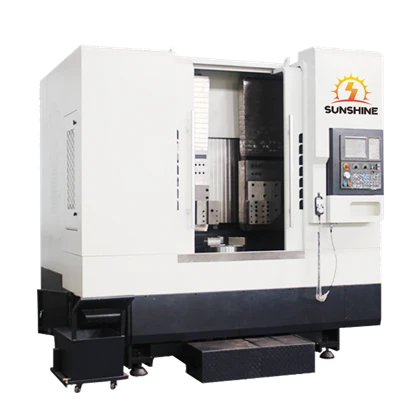CNC ডবল কলাম ছোট উল্লম্ব লেদ